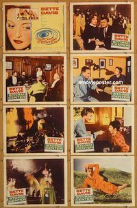 b164 STORM CENTER 8 movie lobby cards '56 Bette Davis, Brian Keith