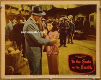 a577 TO THE ENDS OF THE EARTH movie lobby card #8 '47 Dick Powell