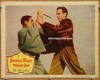 a578 TOKYO JOE movie lobby card '50 Humphrey Bogart close up!