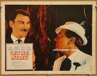 a580 TORTURE GARDEN movie lobby card '67 Robert Bloch, Jack Palance
