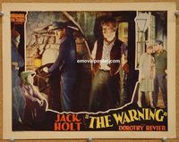a592 WARNING movie lobby card '27 Jack Holt, Dorothy Revier