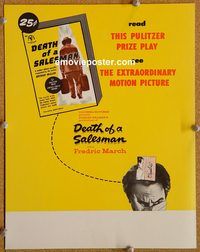 a056 DEATH OF A SALESMAN special movie poster '52 March