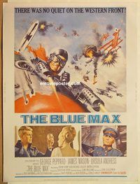d558 BLUE MAX 30x40 movie poster '66 George Peppard, James Mason