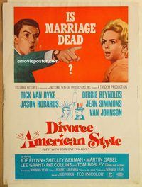 d566 DIVORCE AMERICAN STYLE 30x40 movie poster '67 Dick Van Dyke