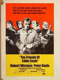 d570 FRIENDS OF EDDIE COYLE 30x40 movie poster '73 Robert Mitchum