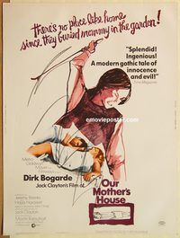 d582 OUR MOTHER'S HOUSE 30x40 movie poster '67 Dirk Bogarde
