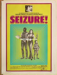 d590 SEIZURE 30x40 movie poster '74 Oliver Stone directional debut!