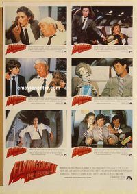 d314 AIRPLANE 2 Australian lobby card movie poster '82 Hays, Lloyd Bridges