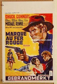 d189 RIDE BEYOND VENGEANCE Belgian movie poster '66 Chuck Connors