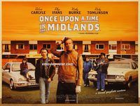 d477 ONCE UPON A TIME IN THE MIDLANDS DS British quad movie poster '02