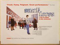 d507 SMALL FACES British quad movie poster '96 English teen thriller!