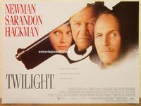 d531 TWILIGHT DS British quad movie poster '97 Paul Newman, Sarandon