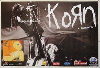 d110 KORN - ISSUES French movie poster '99 cool heavy metal image!