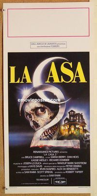 d225 EVIL DEAD 2 Italian locandina movie poster '87 Sam Raimi