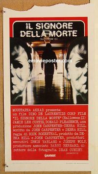 d234 HALLOWEEN 2 Italian locandina movie poster '81 Jaime Lee Curtis