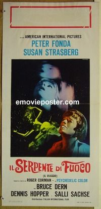d248 TRIP Italian locandina movie poster '68 Peter Fonda, LSD, wild!