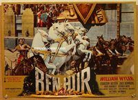 d257 BEN HUR Italian photobusta movie poster '60 Charlton Heston