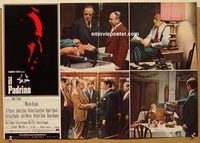 d273 GODFATHER Italian photobusta movie poster '72 Coppola, Brando