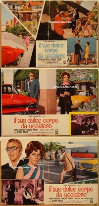 d278 IL TUO DOLCE CORPO DA UCCIDERE 3 Italian photobusta movie posters '70