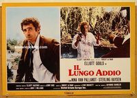 d286 LONG GOODBYE Italian photobusta movie poster '73 Elliott Gould