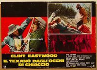 d293 OUTLAW JOSEY WALES Italian photobusta movie poster '76 Eastwood
