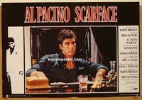 d300 SCARFACE Italian photobusta movie poster '83 Pacino, De Palma