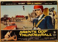 d302 THUNDERBALL Italian photobusta movie poster '65 Connery as Bond