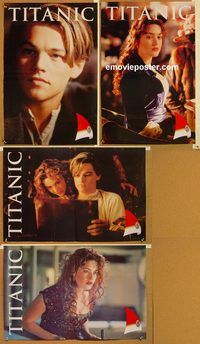 d303 TITANIC 4 Italian photobusta movie posters '97 Leo DiCaprio