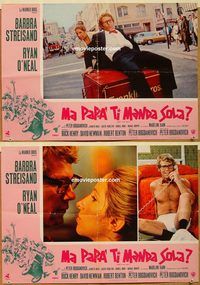 d311 WHAT'S UP DOC 2 Italian photobusta movie posters '72 Streisand