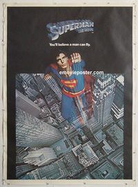 d349 SUPERMAN special movie poster '78 Chris Reeve, Kidder