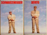 d100 TWINS 2 special teaser one-sheet movie posters '88 Schwarzenegger, DeVito