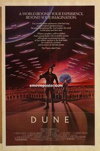 e156 DUNE one-sheet movie poster '84 Kyle MacLachlan, David Lynch