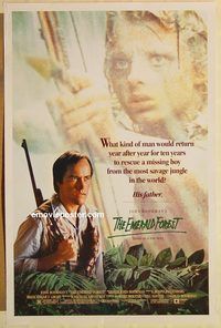 e162 EMERALD FOREST one-sheet movie poster '85 John Boorman