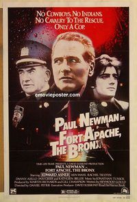 e204 FORT APACHE THE BRONX one-sheet movie poster '81 Paul Newman