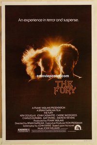 e213 FURY one-sheet movie poster '78 Brian De Palma, Kirk Douglas