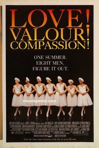 e349 LOVE VALOUR COMPASSION DS one-sheet movie poster '97 Jason Alexander