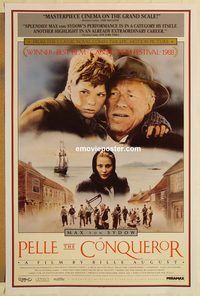 e431 PELLE THE CONQUEROR one-sheet movie poster '87 Max von Sydow