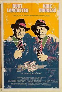 e600 TOUGH GUYS one-sheet movie poster '86 Burt Lancaster, Douglas