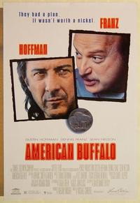 f027 AMERICAN BUFFALO one-sheet movie poster '96 Dustin Hoffman, David Mamet