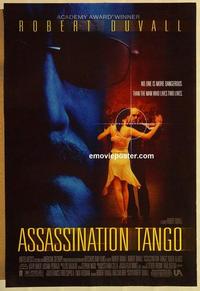 f040 ASSASSINATION TANGO DS one-sheet movie poster '02 Robert Duvall