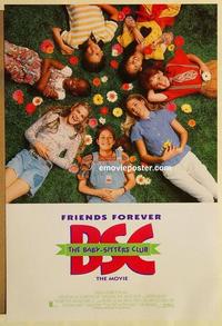 f046 BABY-SITTERS CLUB DS one-sheet movie poster '95 Melanie Mayron