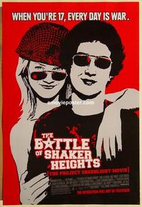 f065 BATTLE OF SHAKER HEIGHTS one-sheet movie poster '03 LaBeouf, Henson