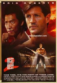 f076 BEST OF THE BEST 2 one-sheet movie poster '93 Eric Roberts, Rhee