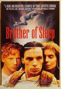 f110 BROTHER OF SLEEP one-sheet movie poster '95 Joseph Vilsmaier
