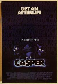 f128 CASPER DS one-sheet movie poster '95 Christina Ricci, Bill Pullman