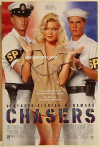 f134 CHASERS DS one-sheet movie poster '94 Tom Berenger, Dennis Hopper