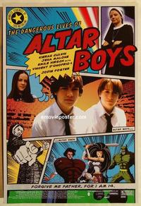 f178 DANGEROUS LIVES OF ALTAR BOYS DS one-sheet movie poster '02 Jodie Foster