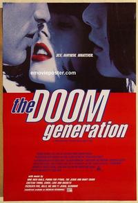 f203 DOOM GENERATION DS one-sheet movie poster '95 Gregg Araki, McGowan