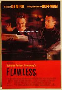 f250 FLAWLESS DS one-sheet movie poster '99 Robert De Niro, Hoffman