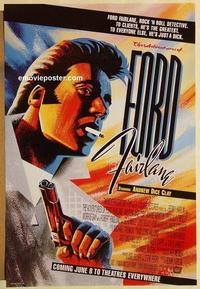 f016 ADVENTURES OF FORD FAIRLANE DS advance one-sheet movie poster '90 Clay